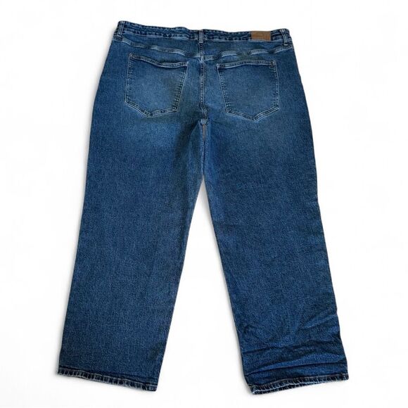 Madewell The Plus '90s Straight Jean in Barlow Wash Size 26W - Picture 4 of 13